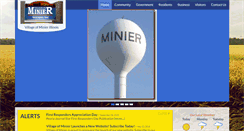 Desktop Screenshot of minier.com